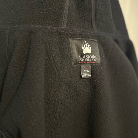 Men's AKHG Prudhoe Bay Black Hoodie By Duluth Trading Co Size 2XL - Picture 6 of 6